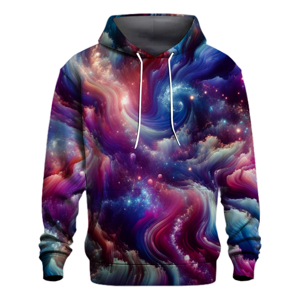 Trippy Cosmic Patterns Hoodie