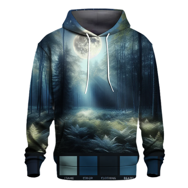 Starlit Night in the Woods Hoodie