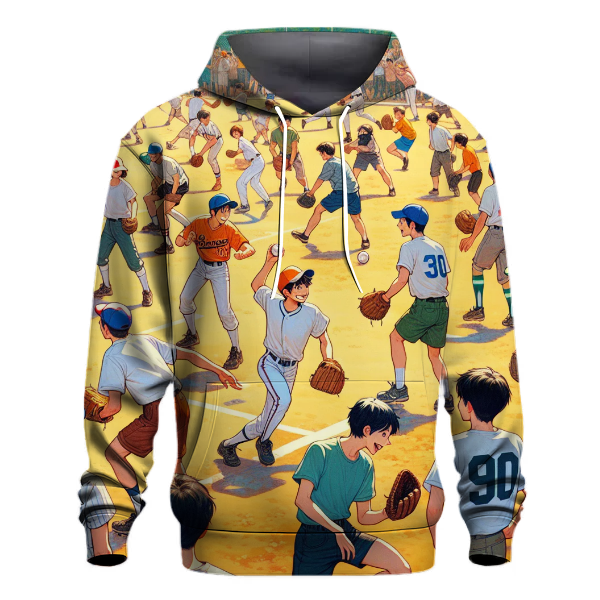 Baseball Softball Hybrid Hoodie