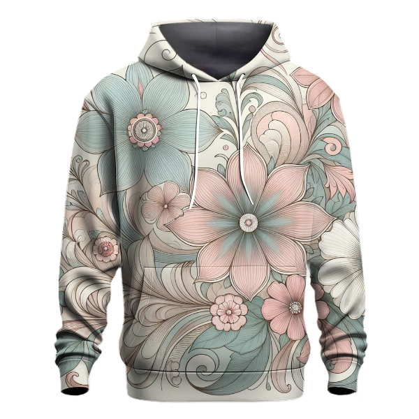 Retro Floral Dream Hoodie