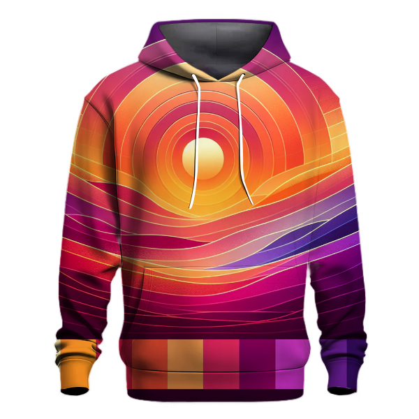 Peaceful Sunset Palette Hoodie
