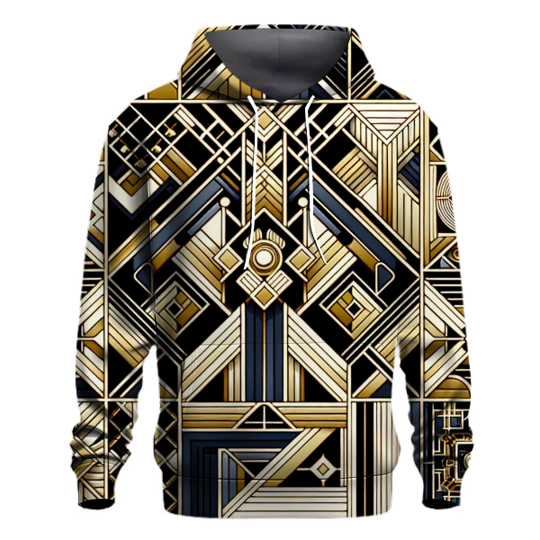 Bold Art Deco Patterns Hoodie
