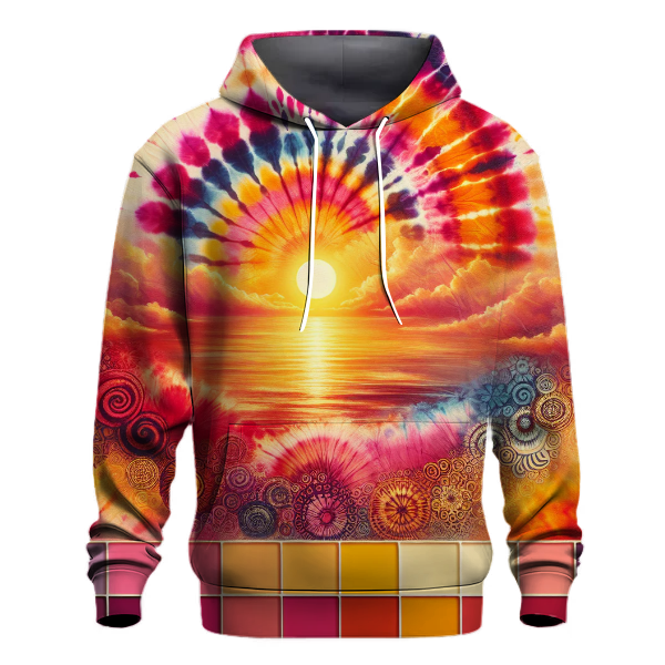 Fiery Sunset Escape Hoodie