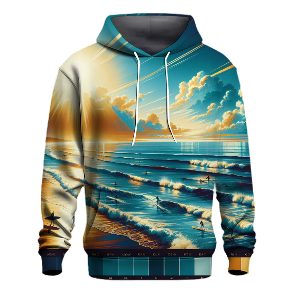 Chasing Waves Surf Style Hoodie