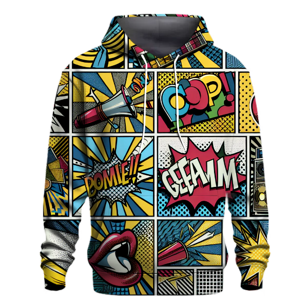 Pop Art Frenzy Hoodie