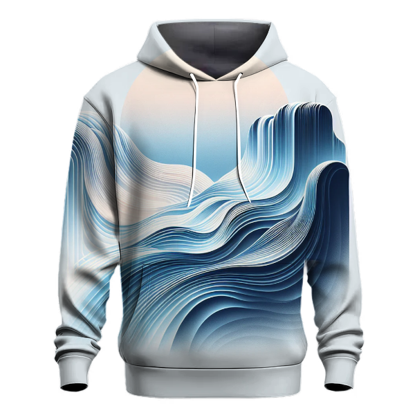 Serene Waterfall Flow Hoodie