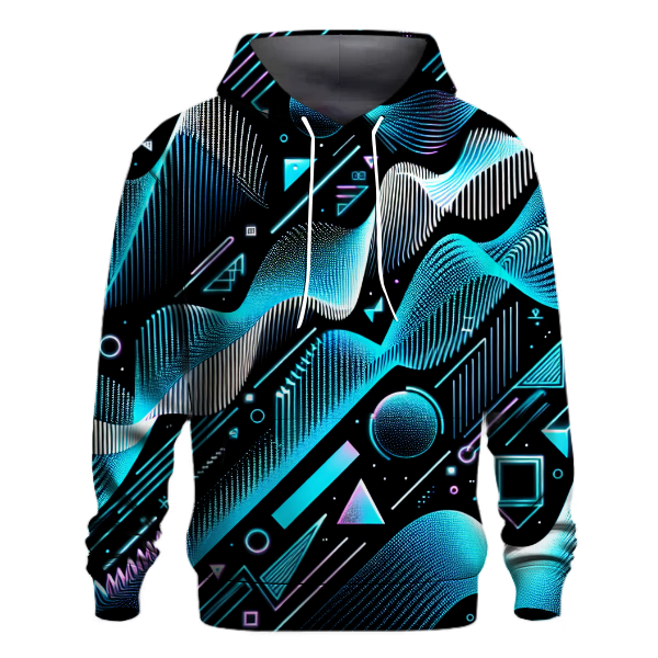 Electric Waves Dance Hoodie