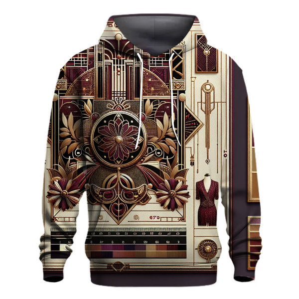 Art Deco Groove Hoodie