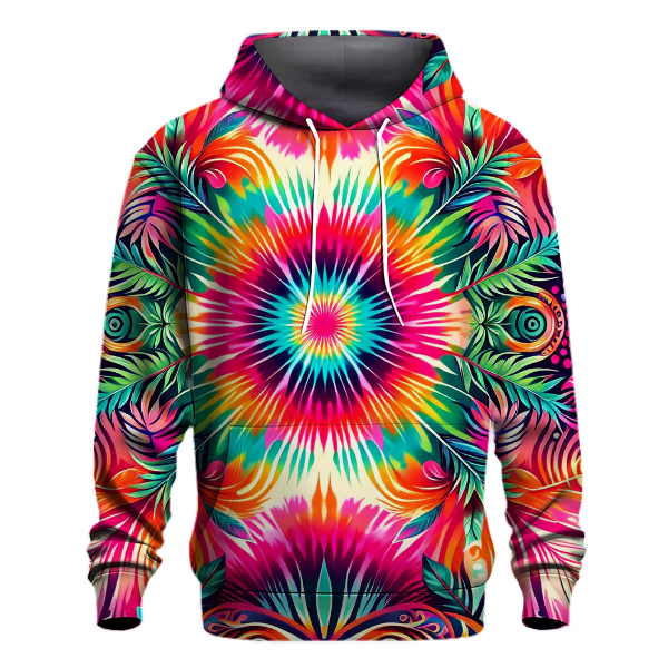 Neon Jungle Rhythm Hoodie