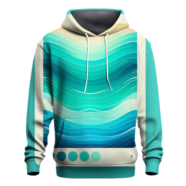 Vibrant Wave Gradient Hoodie