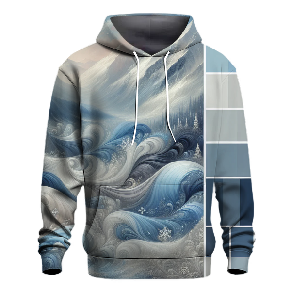 Frosted Mountain Range Hoodie