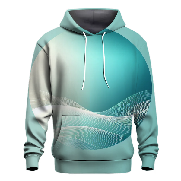 Teal Whisper Hoodie