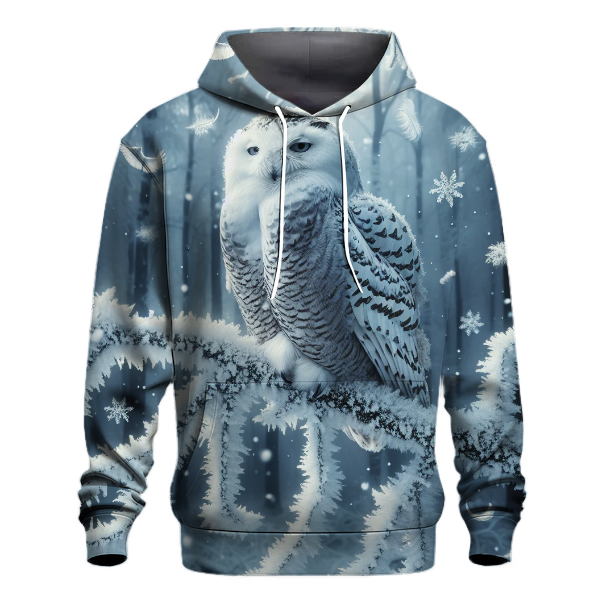 Enchanted Snowy Owl Hoodie