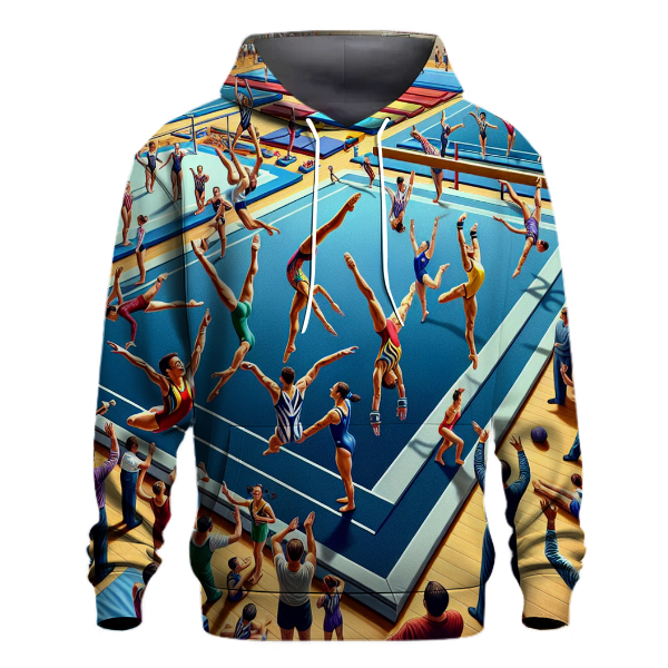 Gymnastics Grace and Power Hoodie