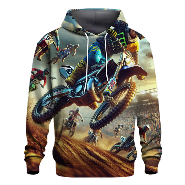 Motocross Adventure Thrill Hoodie