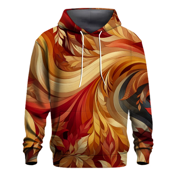 Amber Autumn Cascade Hoodie