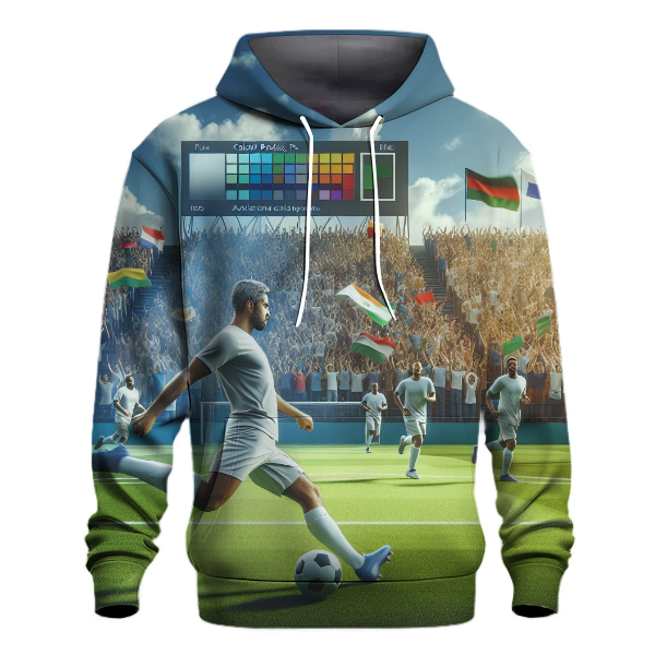 Soccer Striker Spirit Hoodie