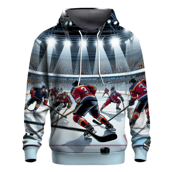 Ice Hockey Heroics Hoodie