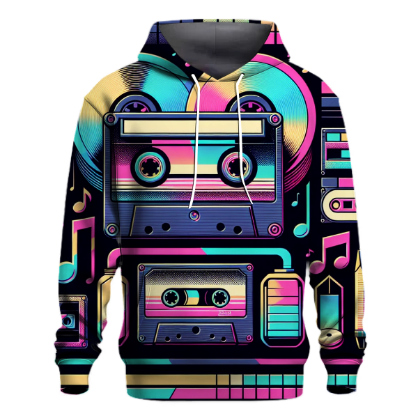 Retro Cassette Melody Hoodie