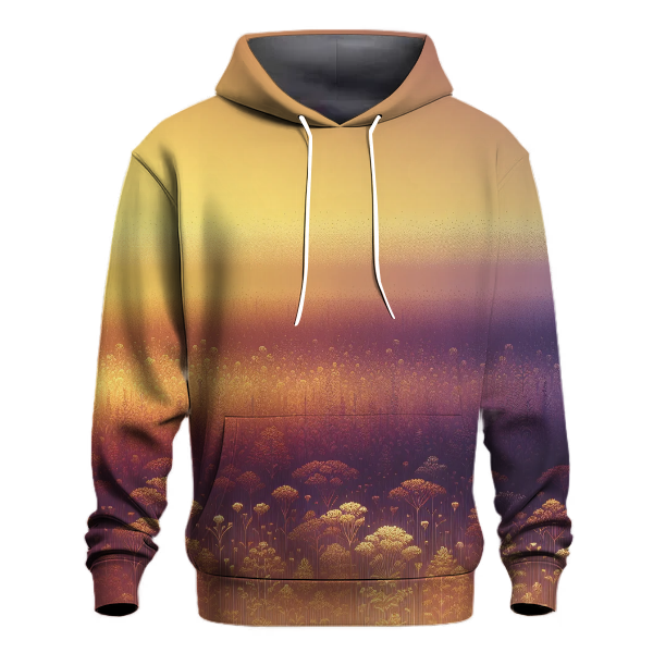 Sunlit Lavender Field Hoodie