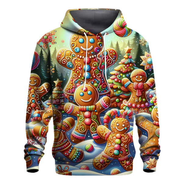 Joyful Gingerbread Friends Hoodie