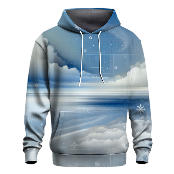 Icy Glacier Gradient Hoodie
