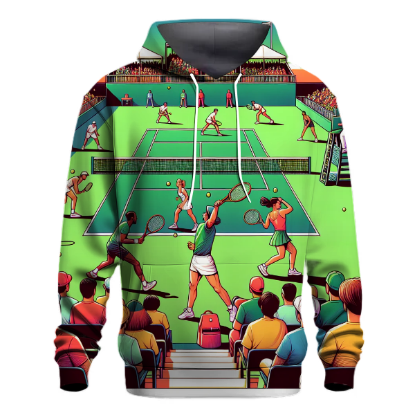 Tennis - Elegant Play Hoodie