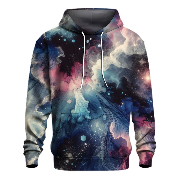 Celestial Harmony Tie-dye Design Hoodie