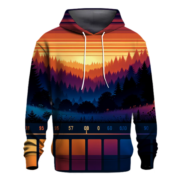Amber Dusk Glow Hoodie