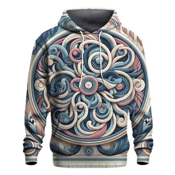 Retro Peace Patterns Hoodie