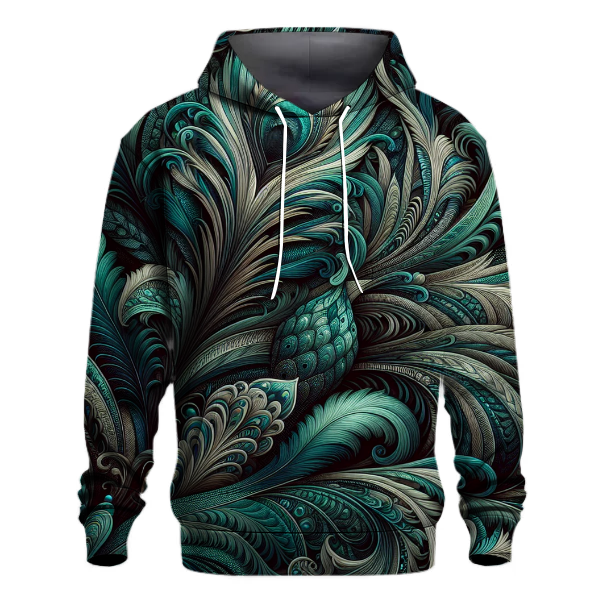 Peacock Dream Tie-Dye Hoodie