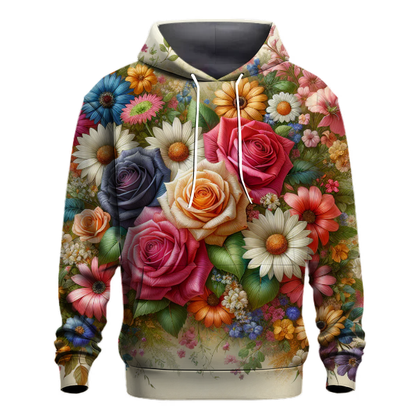 Artful Blooms Hoodie