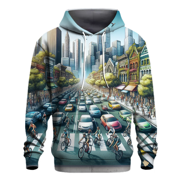 Cycling City Escape Hoodie