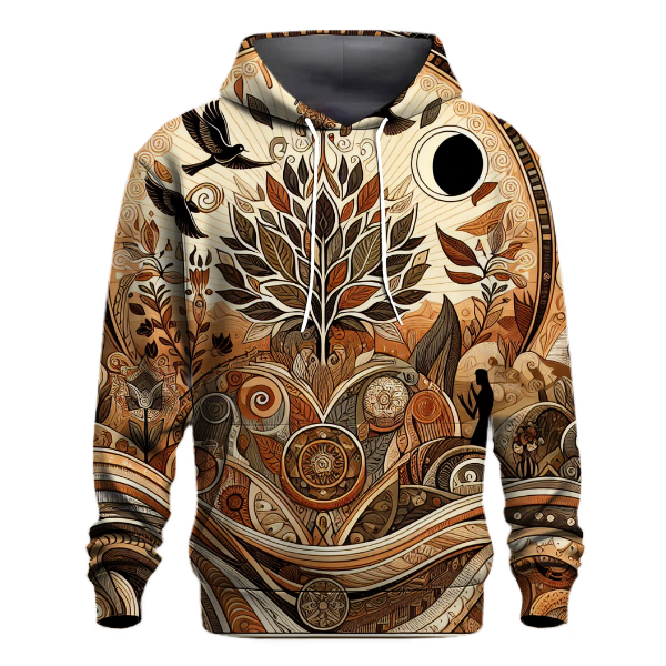 Bohemian Earth Harmony Hoodie