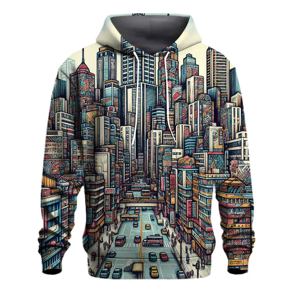 Urban Mosaic Hoodie