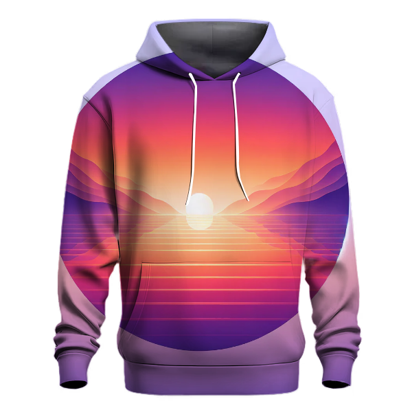Sunset Glow Fade Hoodie