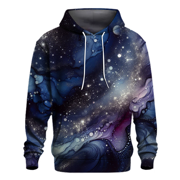 Starlit Oasis Tie-dye Design Hoodie