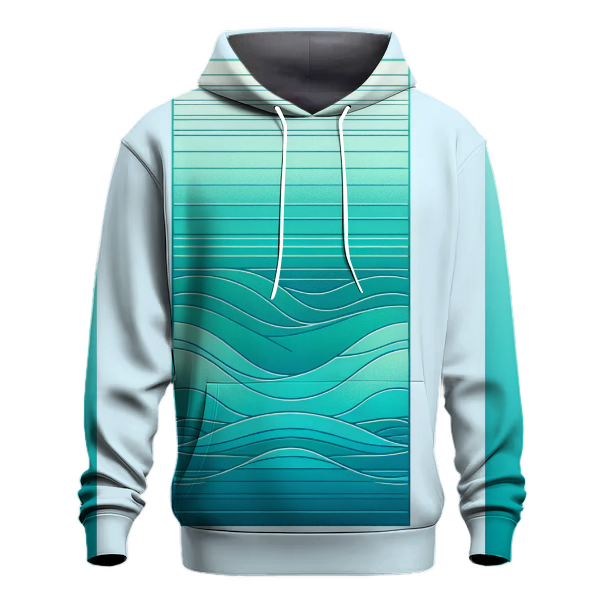 Oceanic Harmony Fade Hoodie
