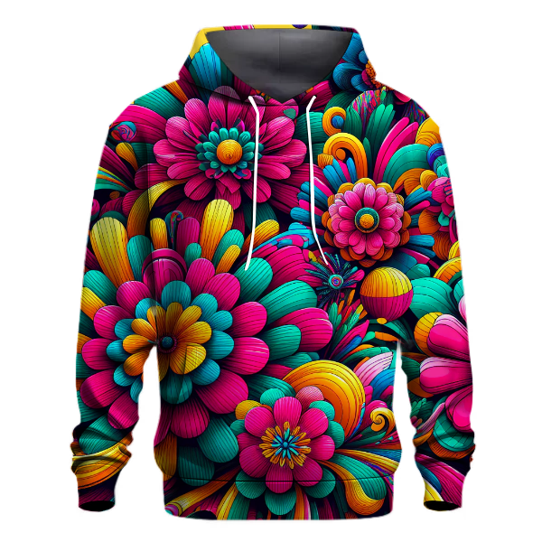 Floral Burst Hoodie
