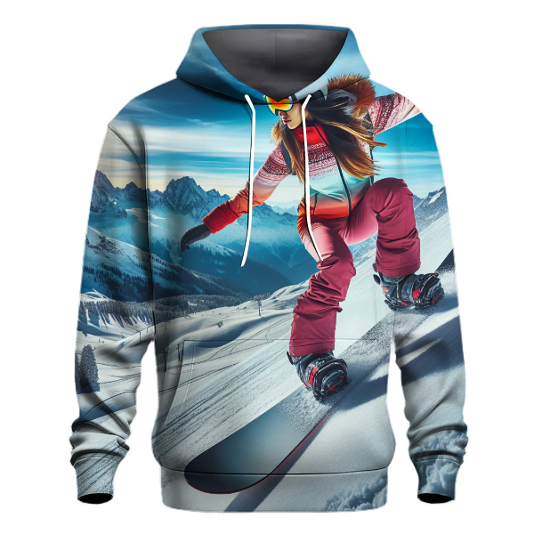 Snowboarding - Arctic Thrill Hoodie