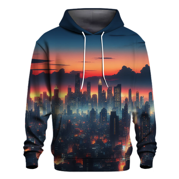 Cityscape Silhouette Hoodie
