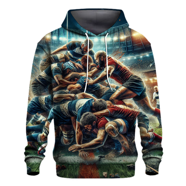 Rugby - Fierce Determination Hoodie