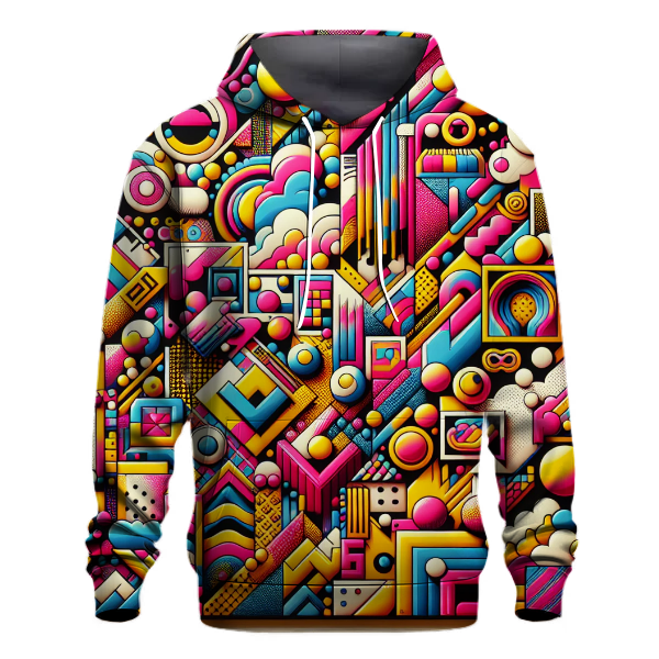 Electric Pop Art Hoodie