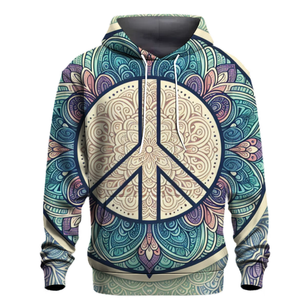 Hippie Vibe Peace Hoodie