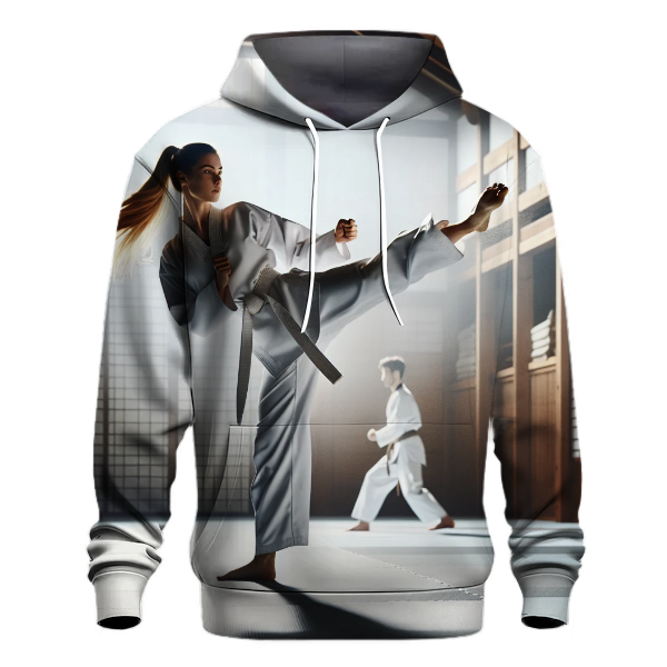 Taekwondo - Spirited Kick Hoodie