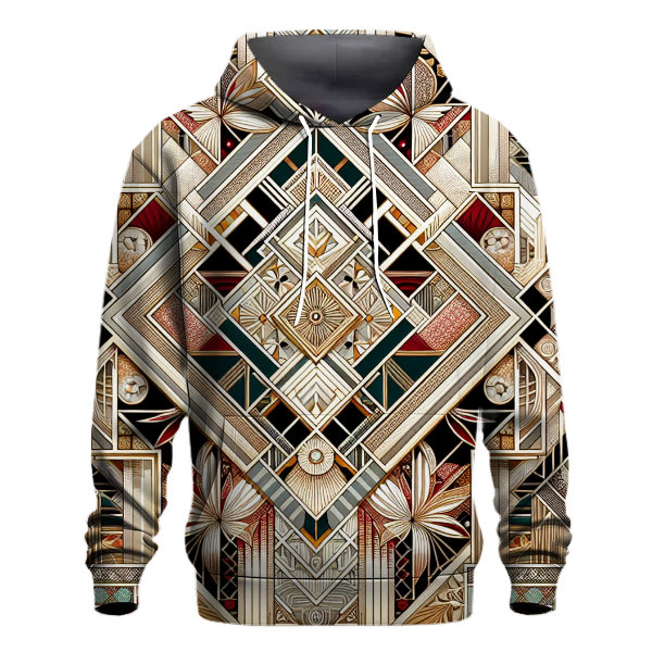 Elegant Art Deco Design Hoodie