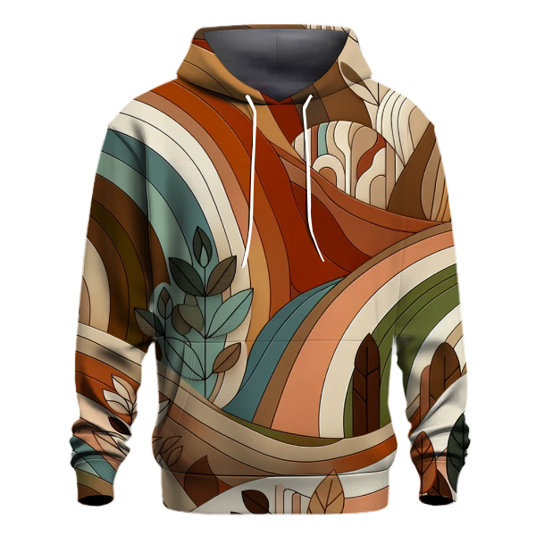 Earthy Boho Charm Hoodie