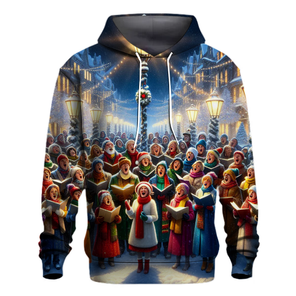 Joy to the World Carolers Hoodie