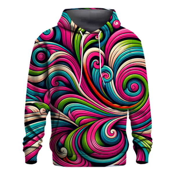 Groovy Swirl Explosion Hoodie