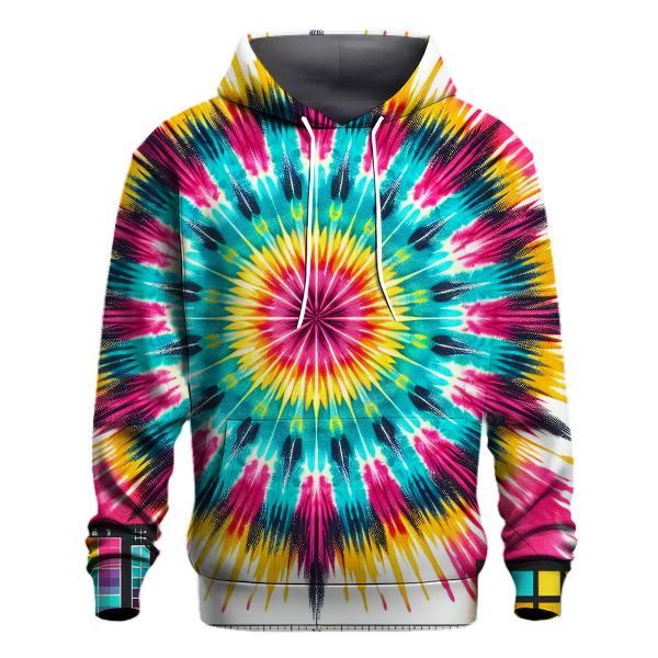 Tie-Dye Starburst Hoodie